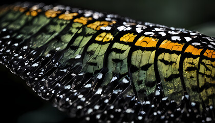 macro photography of a butterfly wing