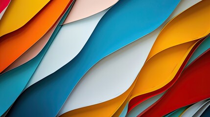 geometric paper texture colorful lines, beautiful phone background, abstract