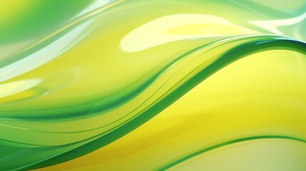Canvas Print - Background of amorphic natural Abstract glass, light green colors. Neural network ai generated art