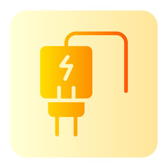 Sticker - charger gradient icon