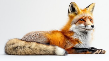 Poster - Red Fox Portrait: A Majestic and Curious Creature