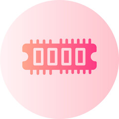 Sticker - ram gradient icon