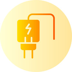 Sticker - charger gradient icon