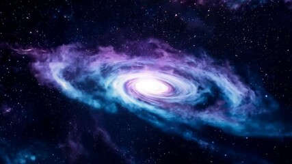 Wall Mural - moving nebulas space travel hyperlapse floating through galaxy stars planet universe cosmic travel o