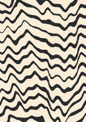 Wall Mural - WAVY LINE SEAMLESS ABSTRACTS PATTERN BACKGROUND VECTOR