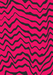 Wall Mural - WAVY LINE SEAMLESS ABSTRACTS PATTERN BACKGROUND VECTOR