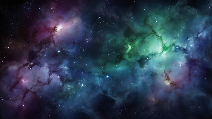 Colorful space galaxy cloud nebula. Stary night cosmos, close up of vibrant nebula in the night sky, view from outer space background, colorful abstract nebula space galaxy, fantastic supernova