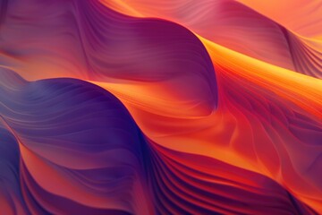 Poster - A vibrant and textured close-up shot of an abstract colored background