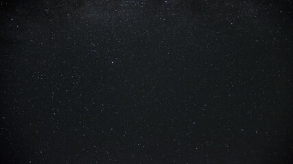 Wall Mural - Time-lapse of the Milky Way moving across the night sky. Captures the mesmerizing motion of stars and cosmic detail in a clear, dark sky.