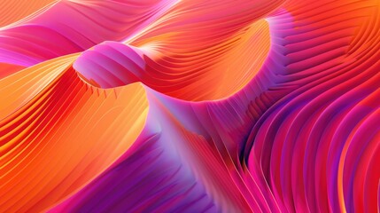 Poster - A close-up shot of a vibrant and textured abstract background