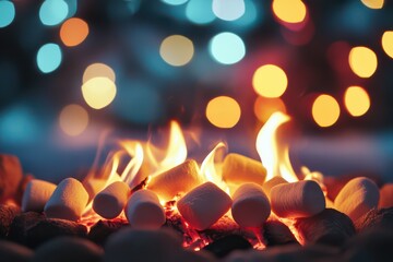 Cozy Holiday Marshmallow Roast