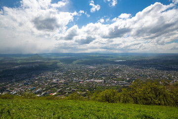 Wall Mural - Panoramic view of Pyatigorsk