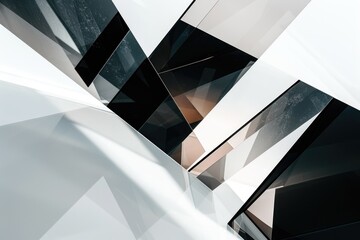 Poster - A classic building facade in monochrome