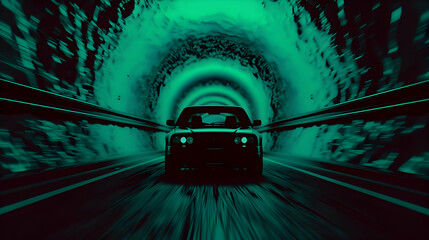 Poster - tunnel in the tunnel