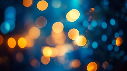 Poster - Abstract Bokeh Lights