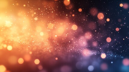 Poster - Abstract Glittering Bokeh Background