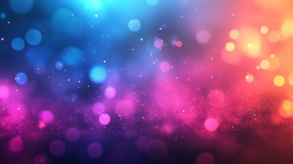 Poster - Abstract Colorful Bokeh Background