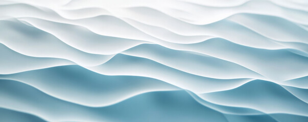 Wall Mural - A light blue textured surface featuring subtle wave-like patterns. The gentle hue and flowing texture evoke a calm and serene atmosphere, suitable for tranquil designs.