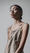 © Infinite Art Labs - Minimalist Fashion Portraits of Diverse Women in Neutral Tones