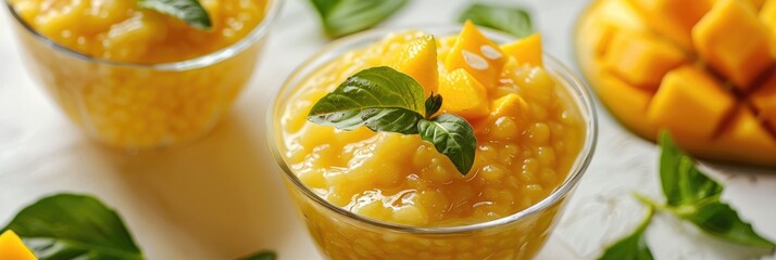 Sticker - Creamy Mango Sago Delight