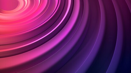 Wall Mural - vibrant circular waves in pink and purple hues create a dynamic, abstract backdrop for creative desi