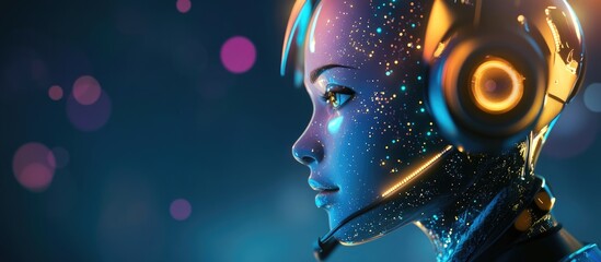 Poster - Individual utilizing an online customer support chat for assistance Automation technology such as artificial intelligence and CRM software enhances the virtual assistant experience