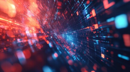 Poster - Abstract background featuring business or technology themes in a visually engaging design