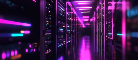 Poster - The significance of a network server lies in its ability to enhance the efficiency and speed of computer operations