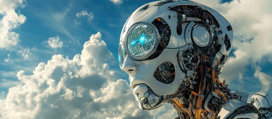 Poster - Solar Powered Cyborg A Vision of Future Technology