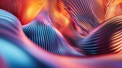 Poster - Abstract linear background design