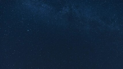 Wall Mural - The Milky Way moving across the night sky. Captures the mesmerizing motion of stars and cosmic detail in a clear, dark sky