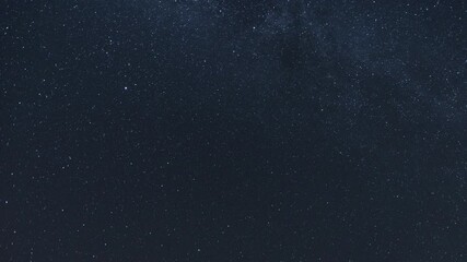 Wall Mural - The Milky Way moving across the night sky. Captures the mesmerizing motion of stars and cosmic detail in a clear, dark sky