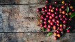 © sobartea - Red Berries on Wooden Background