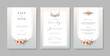 © bacapola - Simple and elegant wedding card template