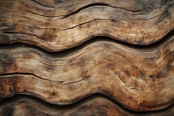 Wall Mural - Wood texture with natural pattern , ai