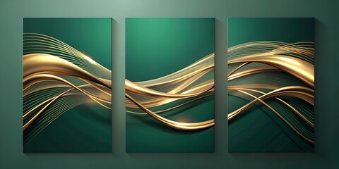 Wall Mural - abstract background with lines