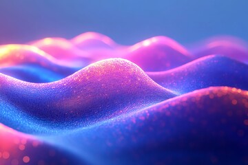 Aufkleber - Abstract digital background with glowing texture.