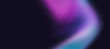 © Enso - Dark purple blue black abstract grainy background, glowing vibrant color gradient shape, noise texture poster header banner cover design