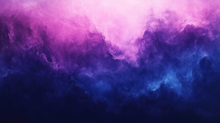 Wall Mural - Purple space art with a cosmic feel.