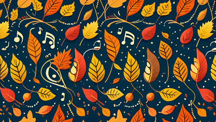 Poster - seamless pattern