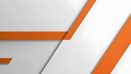 Fototapete - minimalist abstract modern background with orange color combination