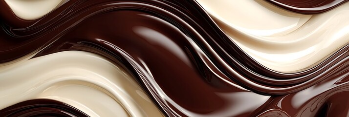 Poster - chocolate background