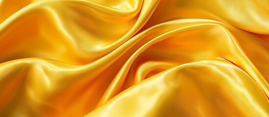 Poster - golden silk background