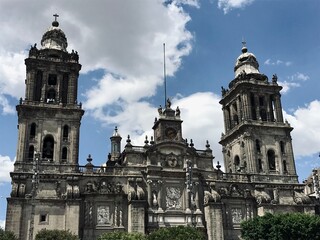 Historic building in the Mexico city