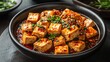 © Generative AI - MaPo Tofumapotofustirfried tofu in hot sauceSichuan cuisineChinese foodfood photography : Generative AI
