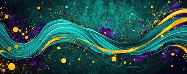 Aufkleber - abstract colorful background