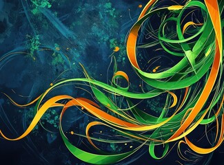 Aufkleber - abstract background