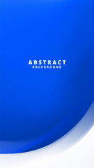 Poster - Modern abstract gradient design with flowing blurred color waves