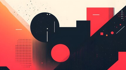 Wall Mural - flat design of a responsive website header that maintains visual impact across devices