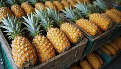 pineapple on market.